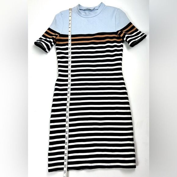 T by Alexander Wang Striped Knit Dress - Picture 11 of 12